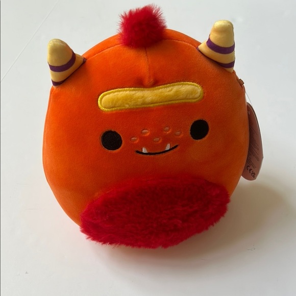 Squishmallow Halloween Ernest Monster Halloween Plush 8” NWT - Picture 2 of 8
